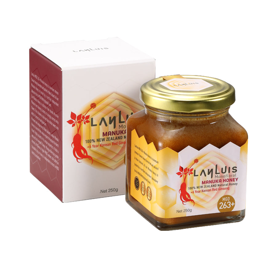 MGO263+ Manuka Honey with Red Ginseng