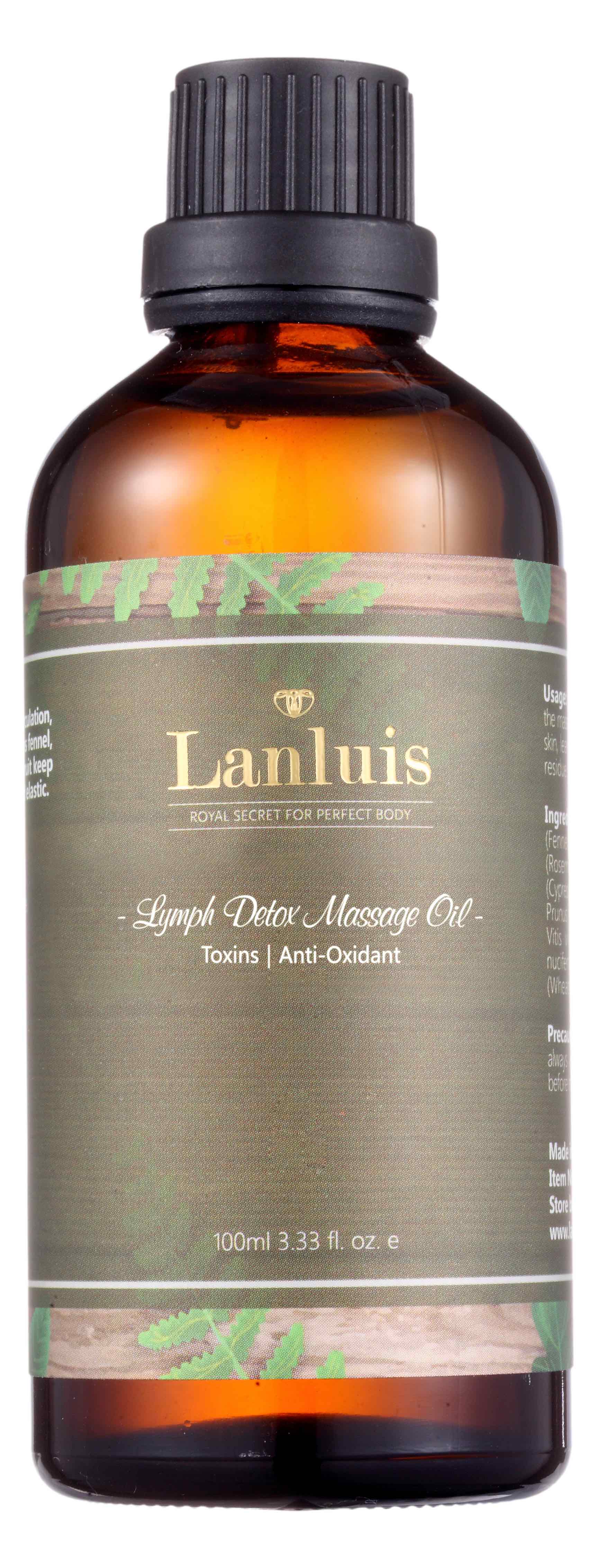 Lymph Detox Massage Oil
